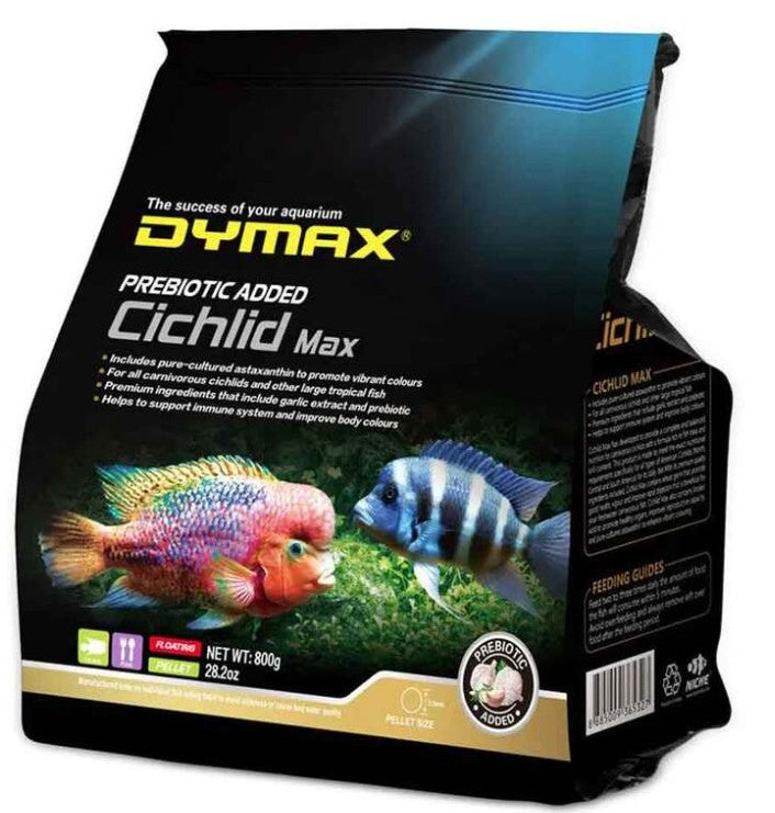 DYMAX CICHLID MAX 800G FLOATING PELLET