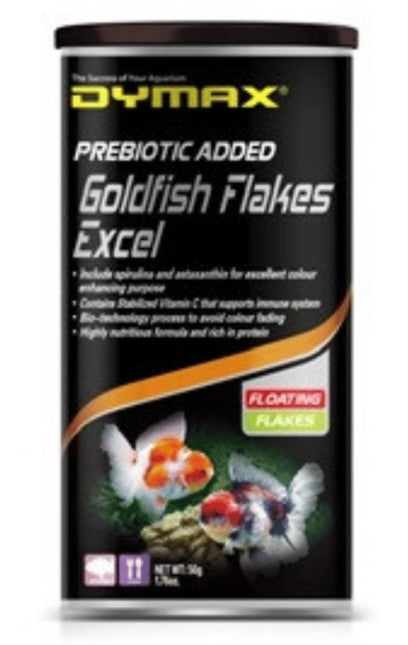 DYMAX GOLDFISH FLAKES 50G