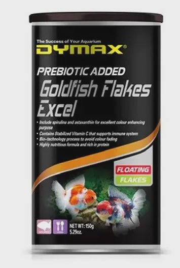 DYMAX GOLDFISH FLAKES 150G