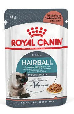 ROYAL CANIN CAT WET HAIRBALL CARE IN GRAVY 85G