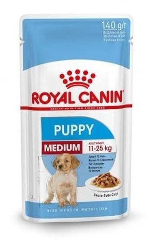 ROYAL CANIN PUPPY WET MEDIUM IN GRAVY 140G