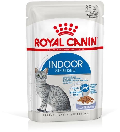 ROYAL CANIN CAT WET INDOOR JELLY 85G