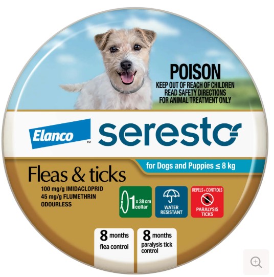 SERESTO DOG <8KG 