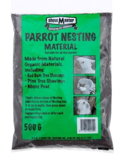 SHOWMASTER PARROT NESTING MATERIAL