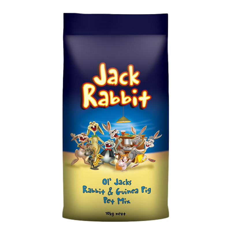 OL JACKS RABBIT & GUINEA PIG MIX 10KG