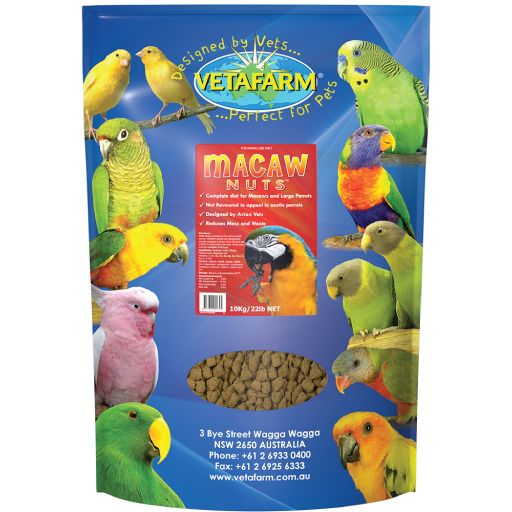 VETAFARM MACAW NUTS 10KG