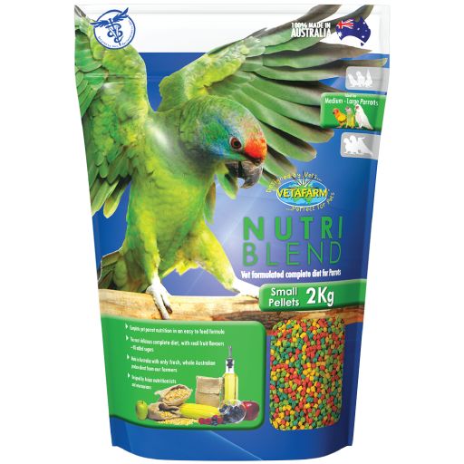 VETAFARM NUTRIBLEND PELLETS SMALL 2KG