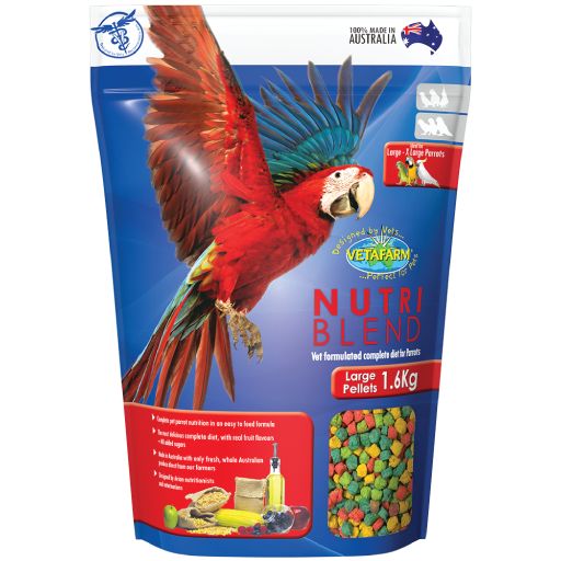 VETAFARM NUTRIBLEND PELLETS LARGE 1.6KG