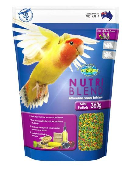 VETAFARM NUTRIBLEND PELLETS MINI 350G