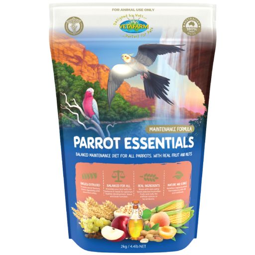 VETAFARM PARROT ESSENTIALS 2KG