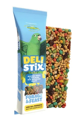 VETAFARM DELI STIX FORAGE + FEAST 100G