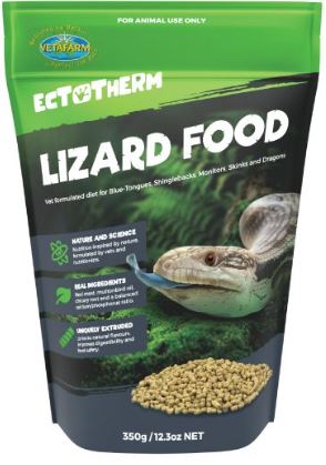 VETAFARM LIZARD FOOD PELLETS 350G