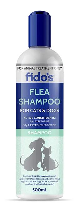 FIDOS FLEA SHAMPOO 500MLS