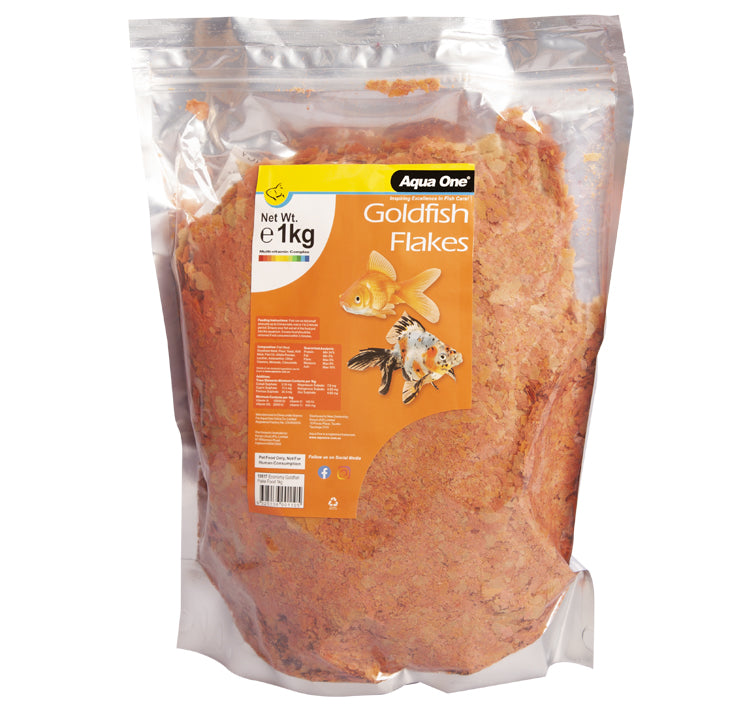 AQUA ONE ECONOMY GOLDFISH FLAKES 1KG