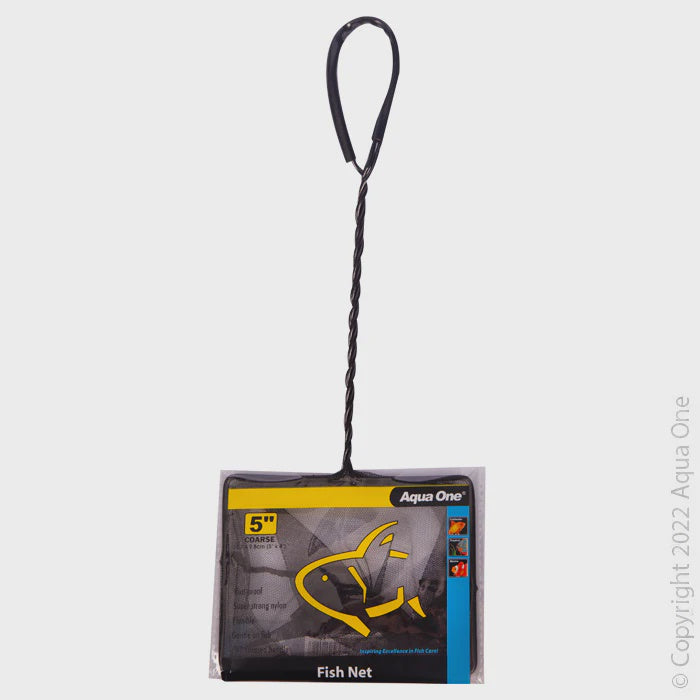 AQUA ONE COARSE FISH NET 5 INCH