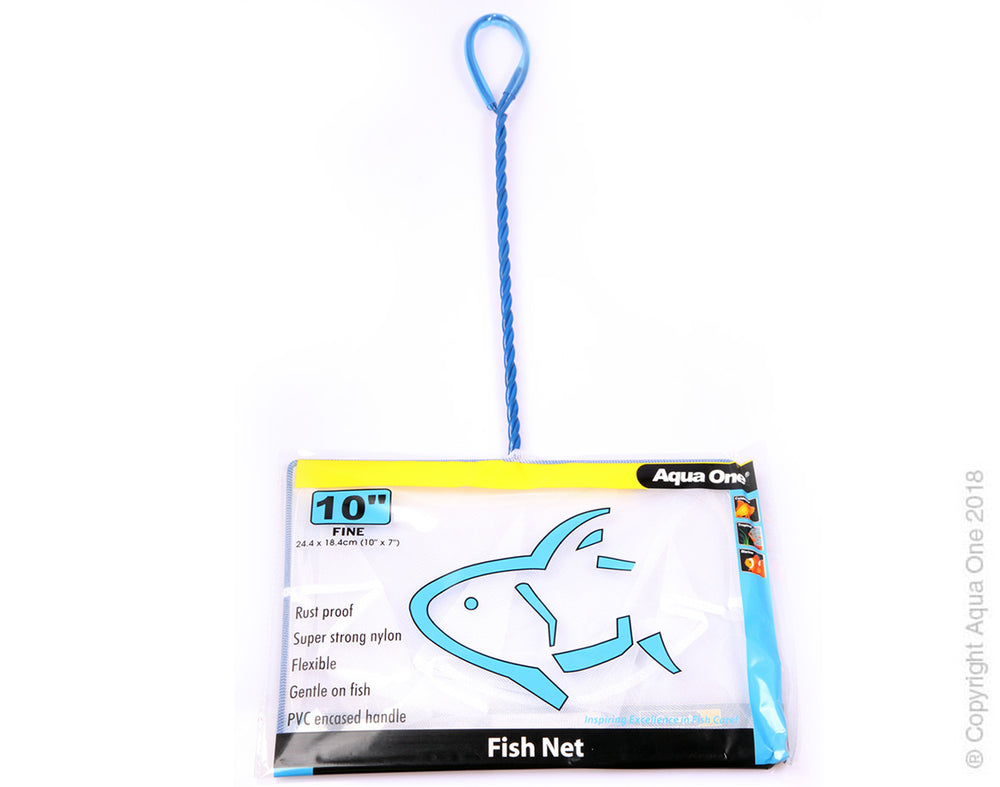 AQUA ONE FINE FISH NET 10 INCH