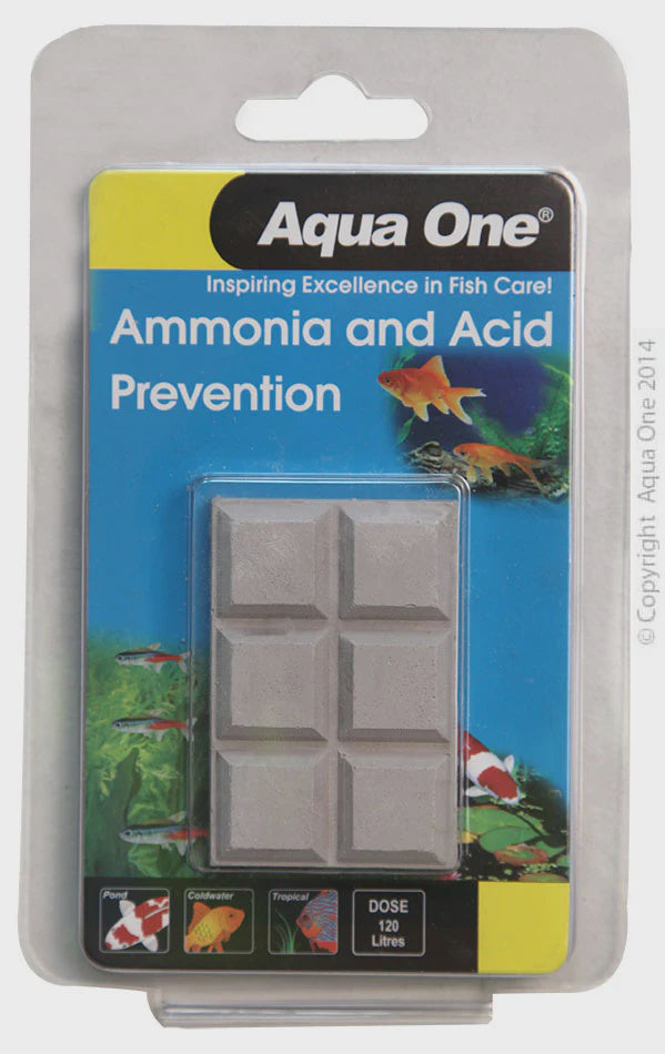 AQUA ONE AMMONIA & ACID PREVENTION