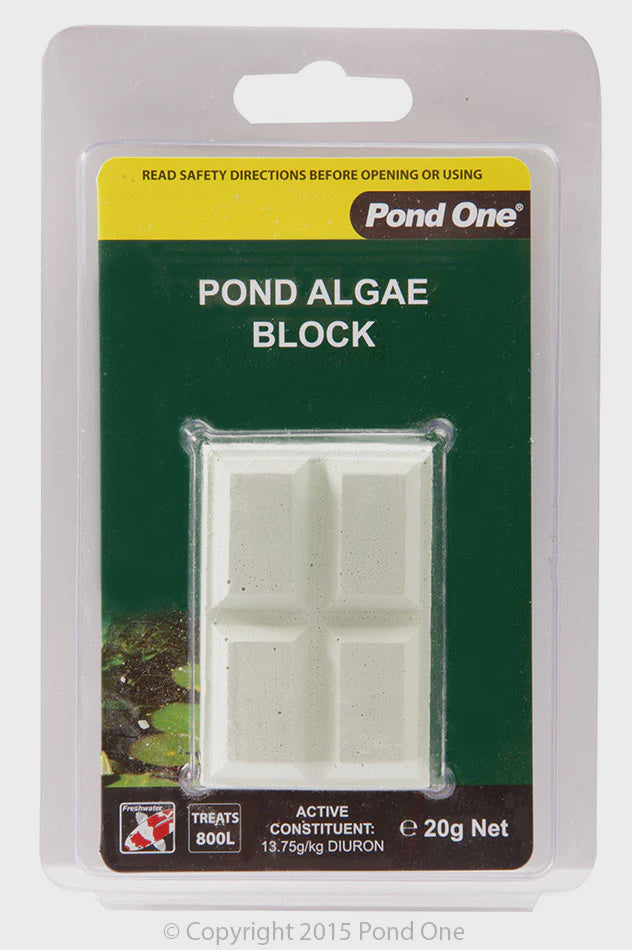 AQUA ONE BLOCK POND ALGAE 20G