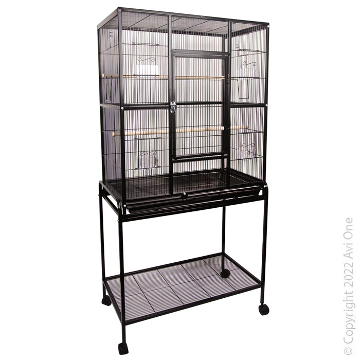 AVI ONE CAGE 604 SQUARE BLACK 82 X 46 X 152