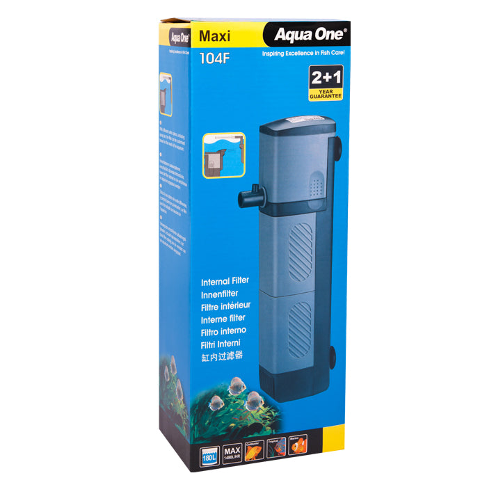 AQUA ONE MAXI 104F INTERNAL FILTER