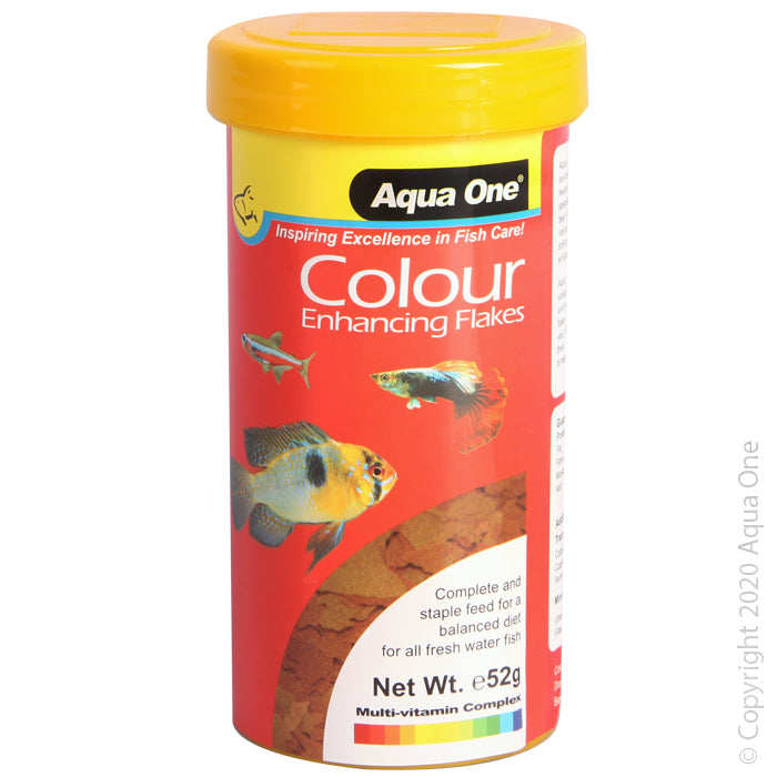 AQUA ONE COLOUR ENHANCING FLAKES 52G