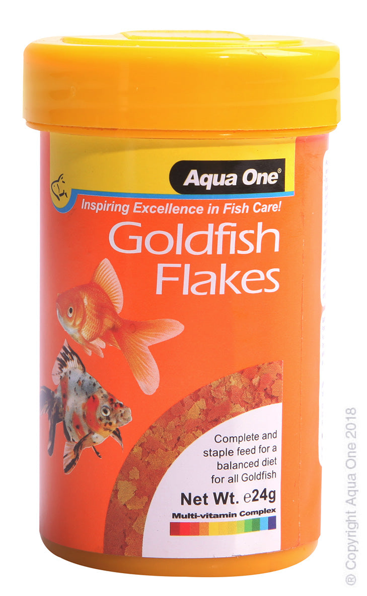 AQUA ONE GOLDFISH FLAKE 24G