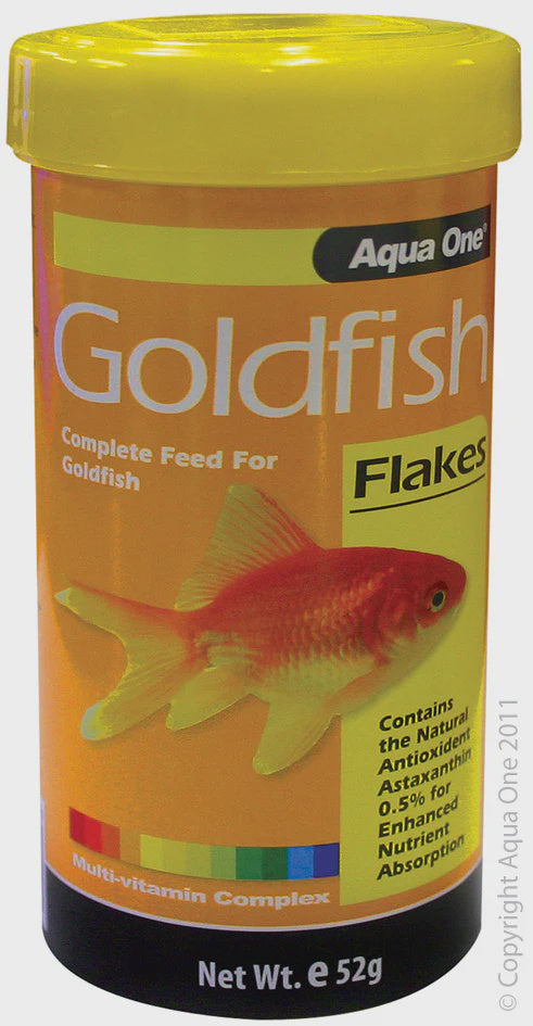 AQUA ONE GOLDFISH FLAKE 52G