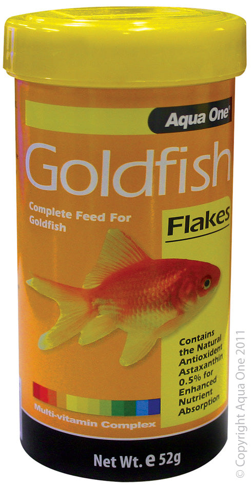 AQUA ONE GOLDFISH FLAKE 52G