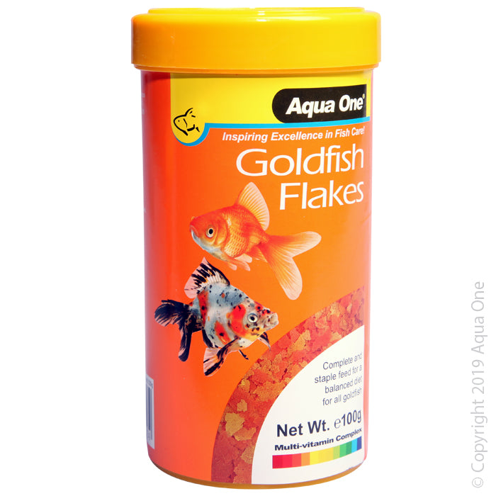 AQUA ONE GOLDFISH FLAKE 100G