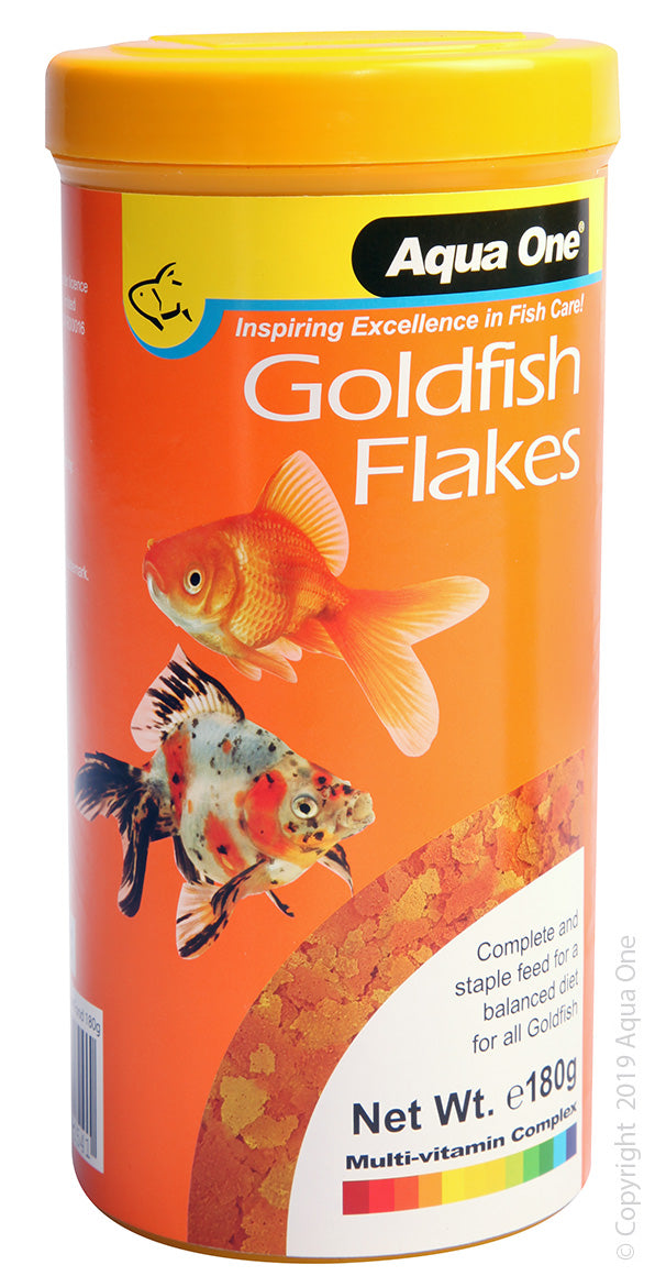 AQUA ONE GOLDFISH FLAKE 180G