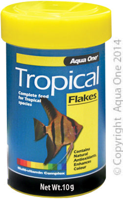 AQUA ONE TROPICAL FLAKE 10G