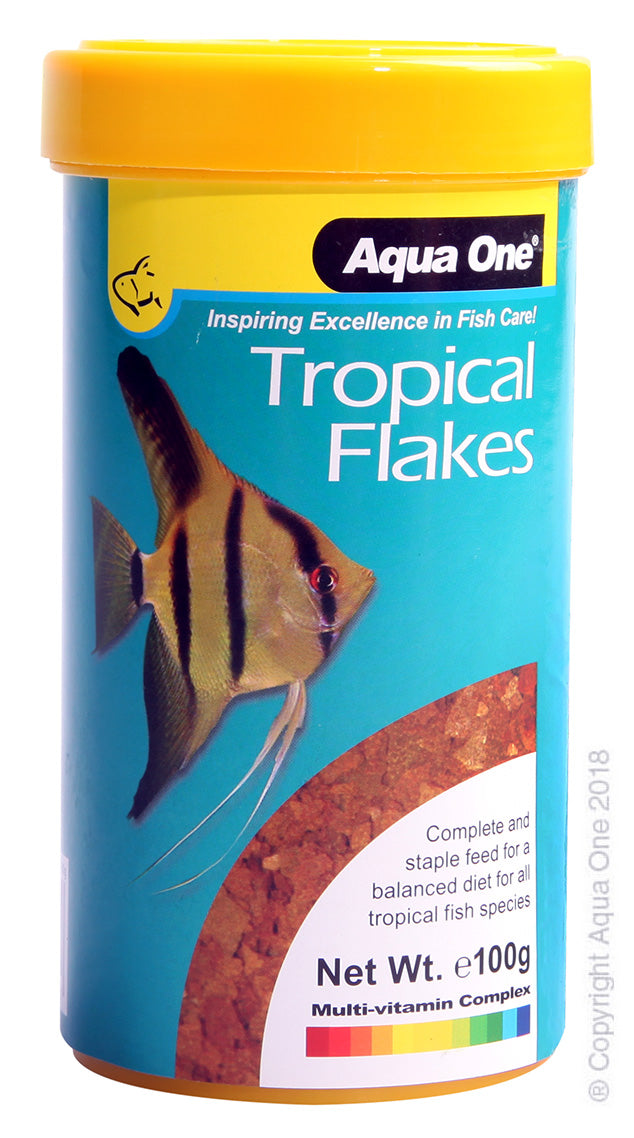 AQUA ONE TROPICAL FLAKE 100G