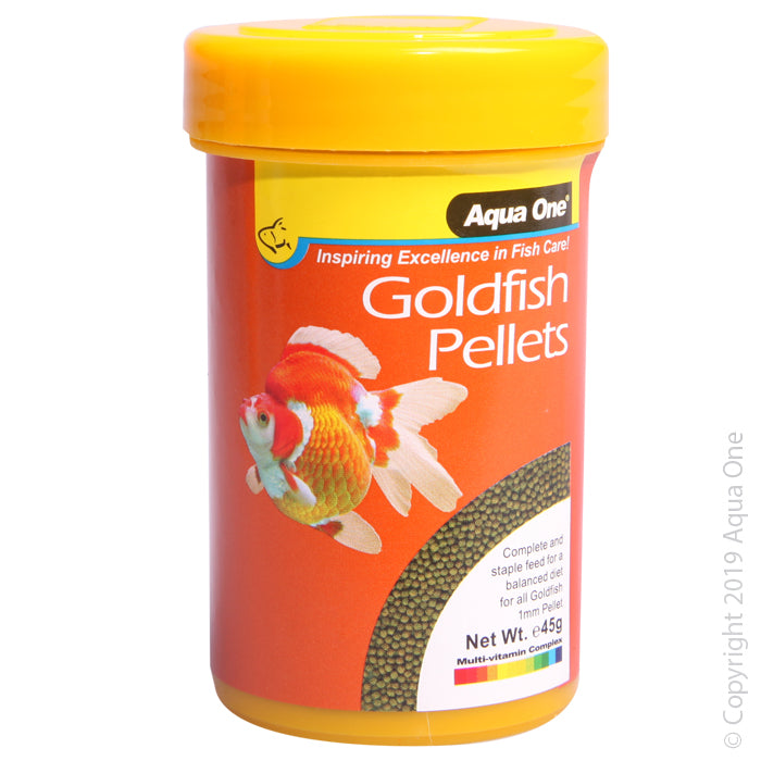 AQUA ONE GOLDFISH PELLET 45G