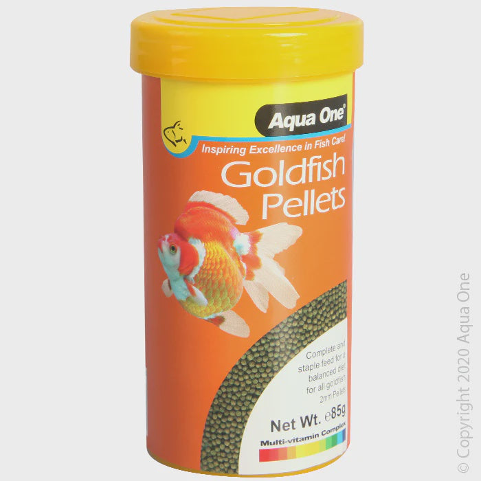 AQUA ONE GOLDFISH PELLET 85G