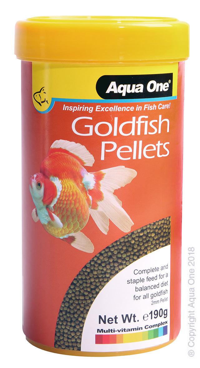 AQUA ONE GOLDFISH PELLET 190G