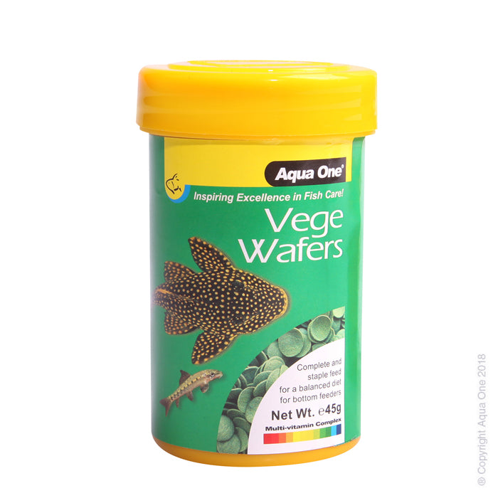 AQUA ONE VEGE WAFER 45G