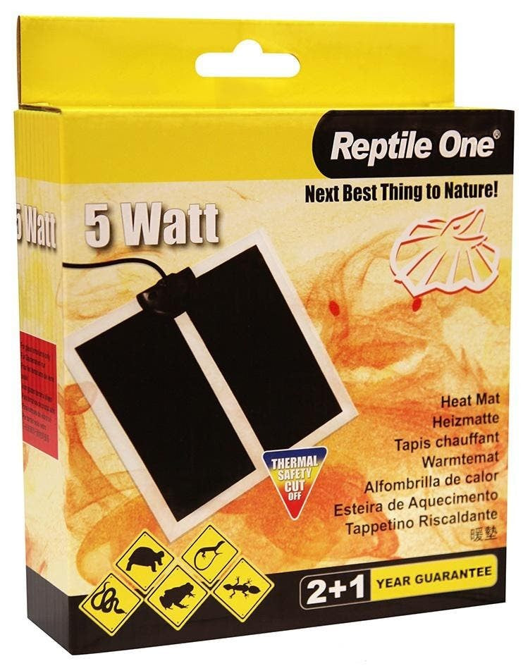 REPTILE ONE 5WATT HEAT MAT 14CM X 15CM