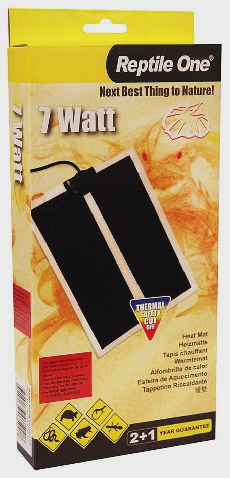 REPTILE ONE HEAT MAT 7 WATT - 15CM X 28CM