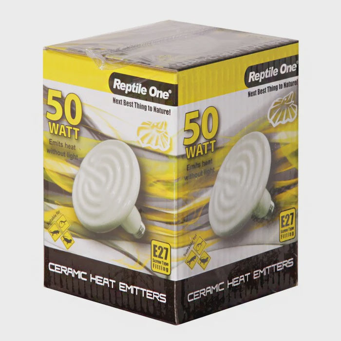 REPTILE ONE CERAMIC HEAT GLOBE 50WATT