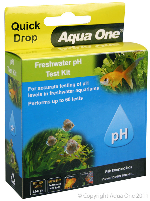 AQUA ONE QUICKDROP PH FRESHWARER TEST KIT