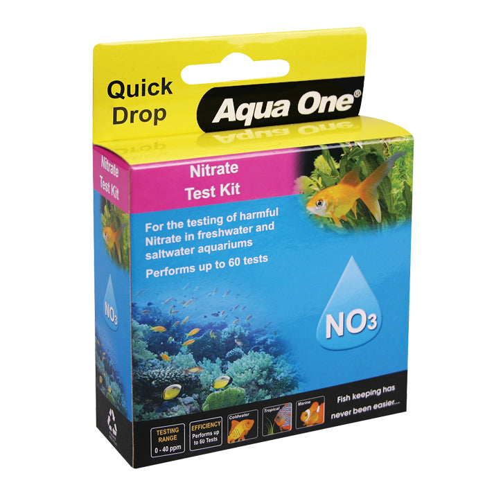 AQUA ONE QUICKDROP NITRATE NO3 TEST KIT