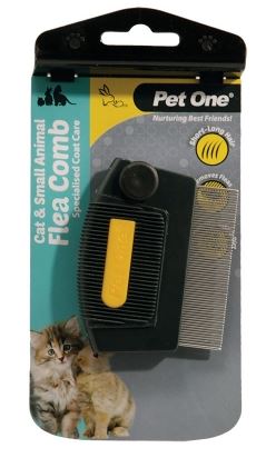 PET ONE MINI CAT & SMALL ANIMAL FLEA COMB
