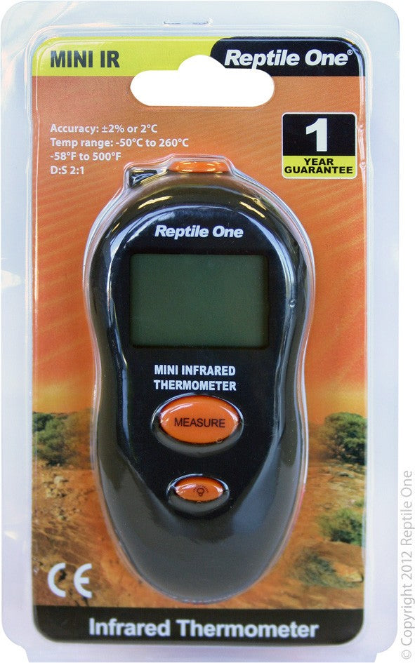 REPTILE ONE MINI INFRARED HANDHELD THERMOMETER (50C - +260C)