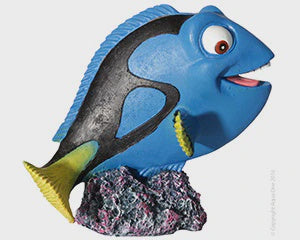 AQUA ONE BLUE TANG ORNAMENT 9.3X7.3X9CM