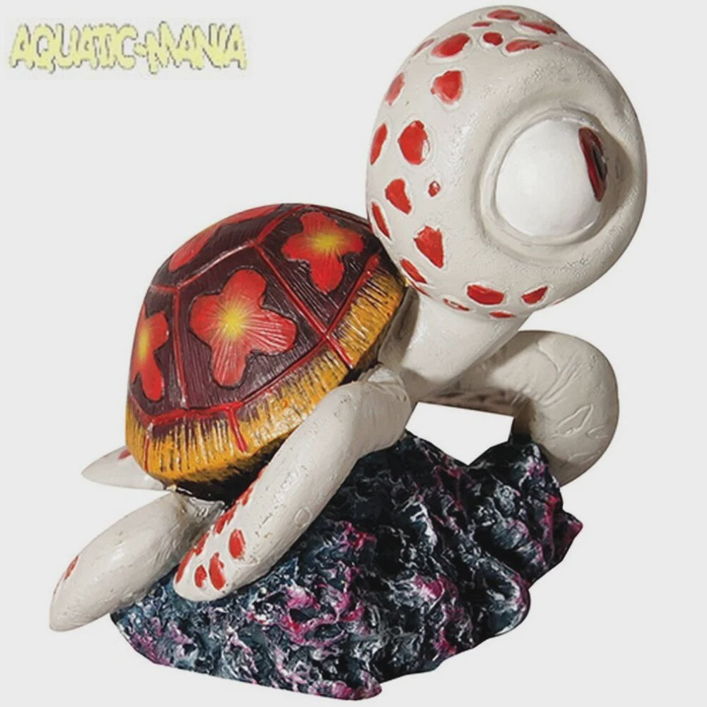 AQUA ONE BABY SEA TURTLE ORNAMENT 8x6.5x7CM