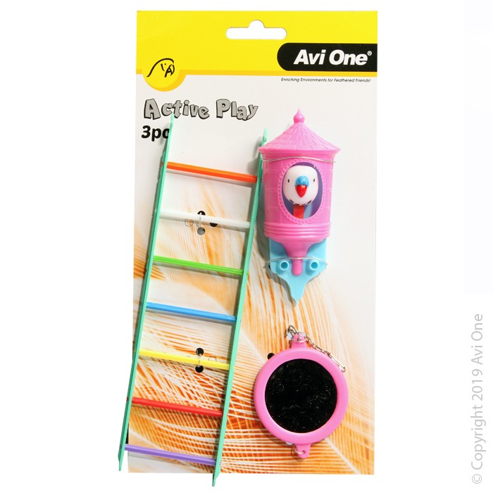 AVI ONE 3 PC MULTI BIRD TOY