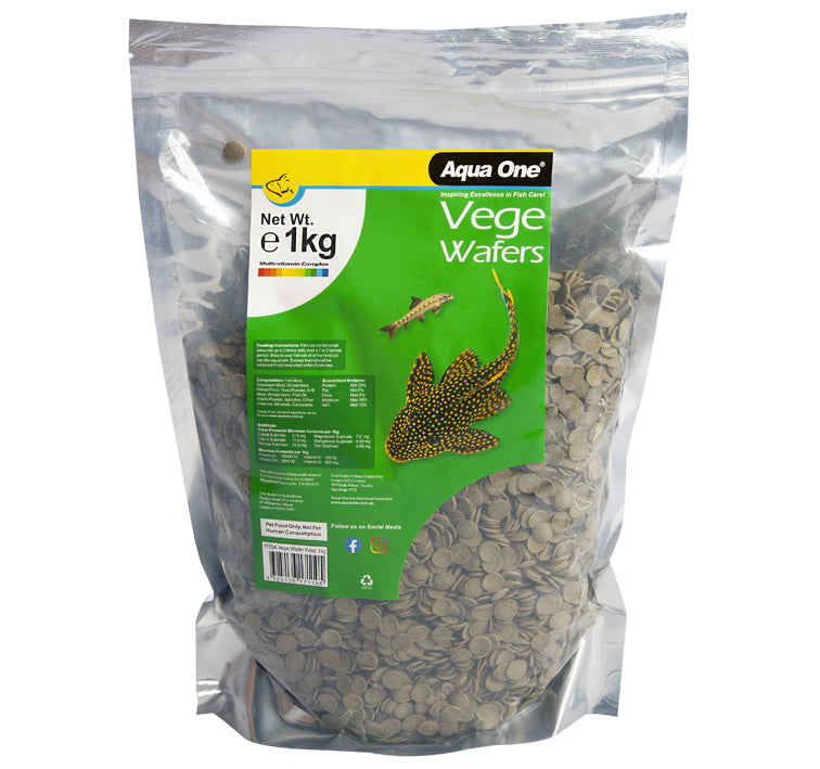 AQUA ONE VEGE WAFER 1KG