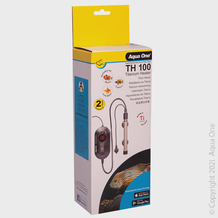 AQUA ONE TITANIUM HEATER 100W