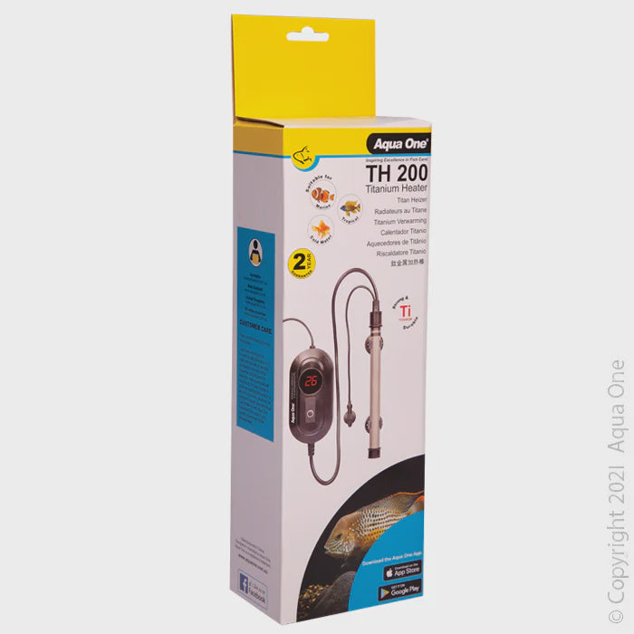 AQUA ONE TITANIUM HEATER 200W