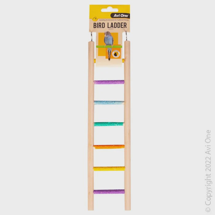 AVI ONE WOODEN LADDER 7 CEMENT